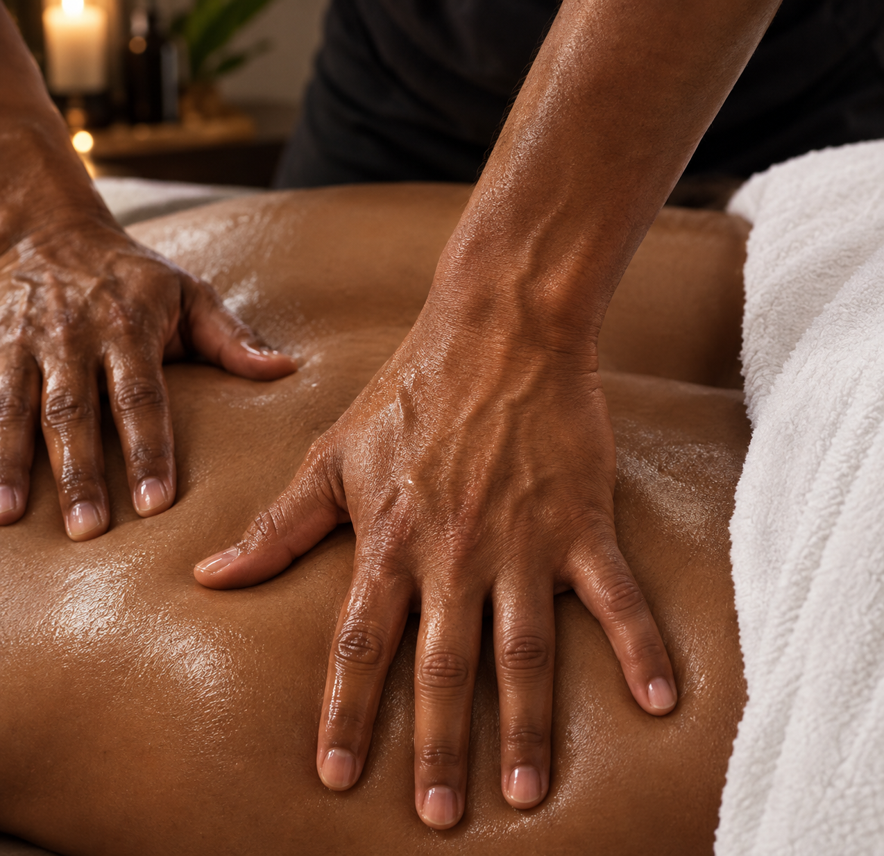 A focused hands-on ORT bodywork session